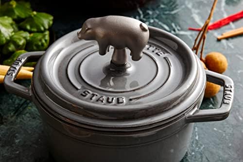 Staub Animal Knob - Pig image 5