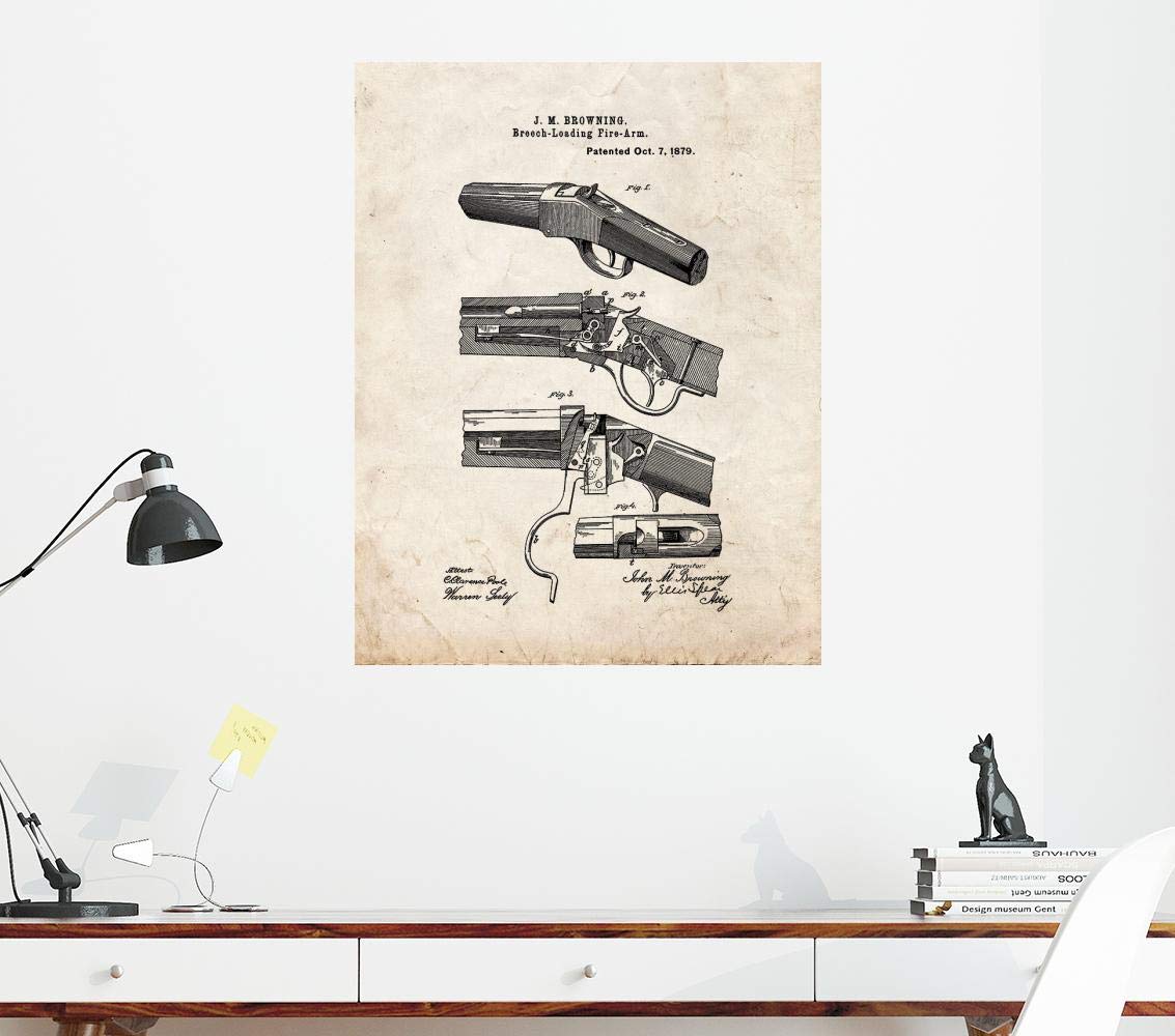 Amazon | ウィンチェスター1885 single-shot Rifle特許印刷