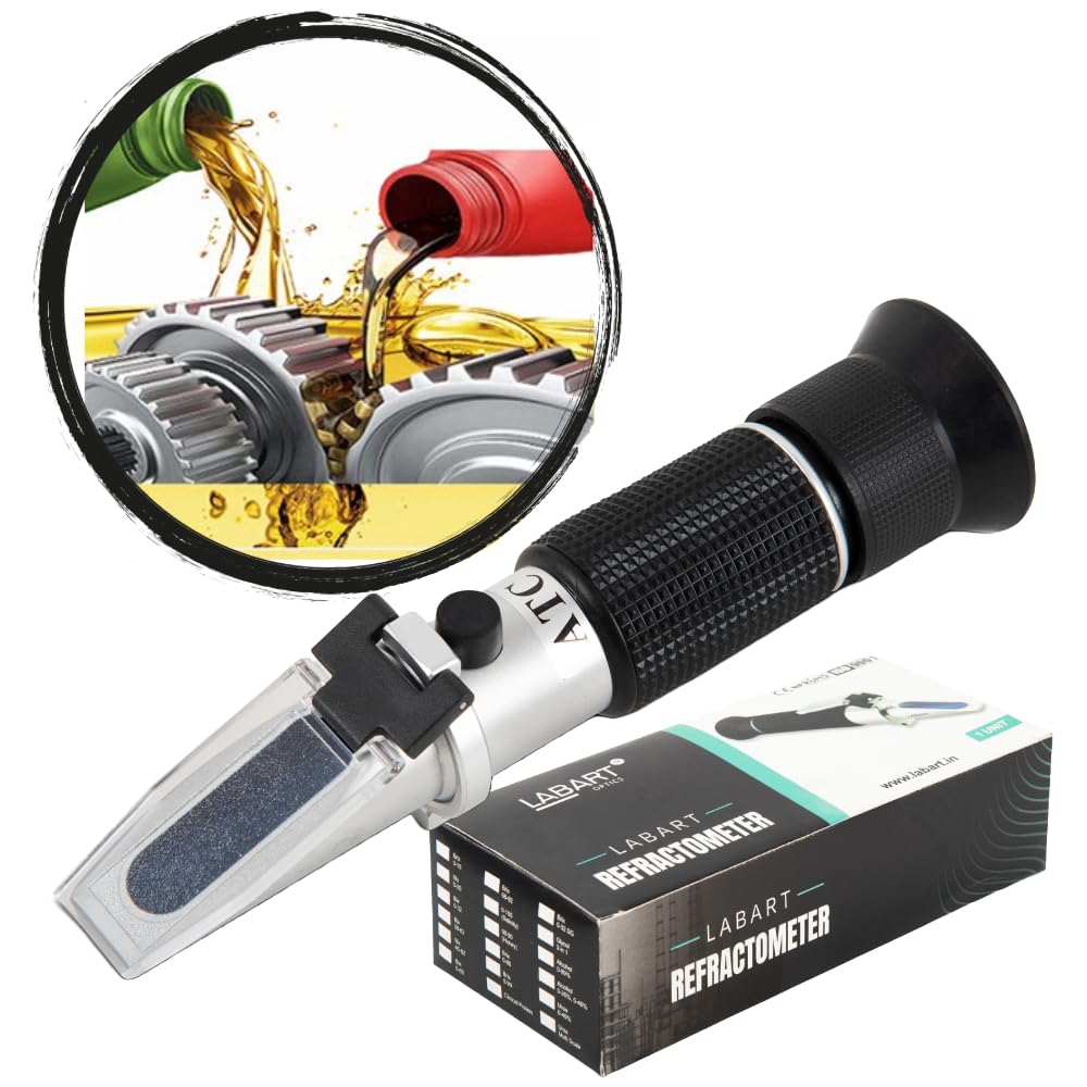 LABART Refractometer Hand Refractometer 0-10% Brix Refractometer Coolant Refractometer Fruit refractometer Maple Cutting Oil refractometer Syrup Refractometer Portable Refractometer-image-27