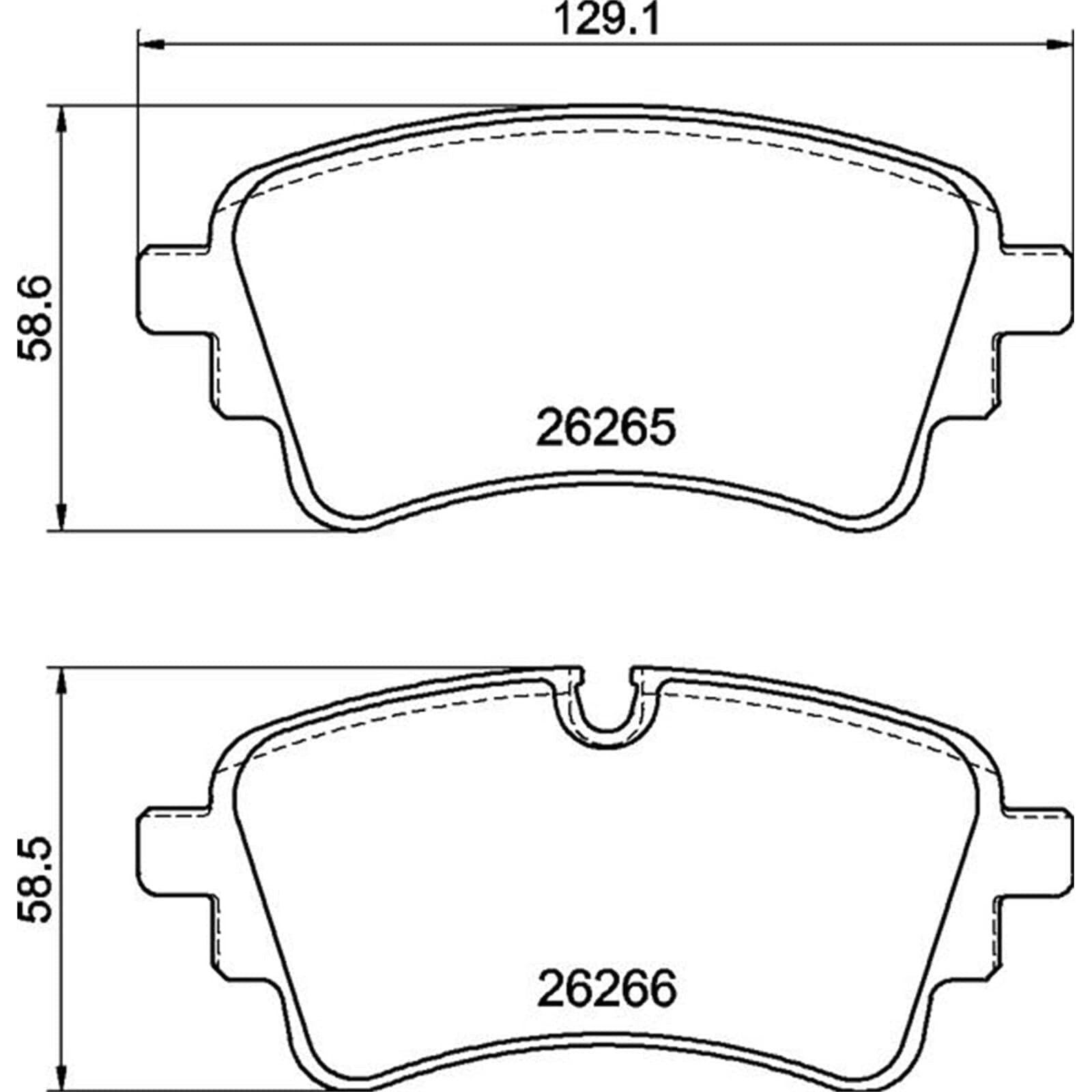 BREMBO Kit pastiglie freno, Freno a disco P85185 Compatibile con: AUDI A4 B9, A5 Sportback, A6 Allroad C8, A6 C8, A6 C8 Avant, A7 Sportback, A8 D5, Q5, Q5 Sportback, Q5 Van, Q7, Q7 Van, VW TOUAREG
