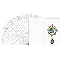 Vista 1 de Pequeñas bolsas transparentes para violonchelo, 300 unidades, 2 x 3, bolsas de celofán de plástico OPP de 1 mil para joyas, aretes, caramelos