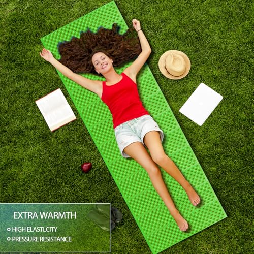 Foam Camping Pads for Sleeping, Foldable Closed Cell Foam Camping Mattress, Waterproof Outdoor Sleeping Mat for Ultralight Backpacking Thru-Hiking by THINTON - Image 4