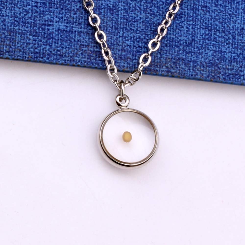 Dainty Mustard Seed Pendant Necklace for Women Girls (Necklace) - Image 5