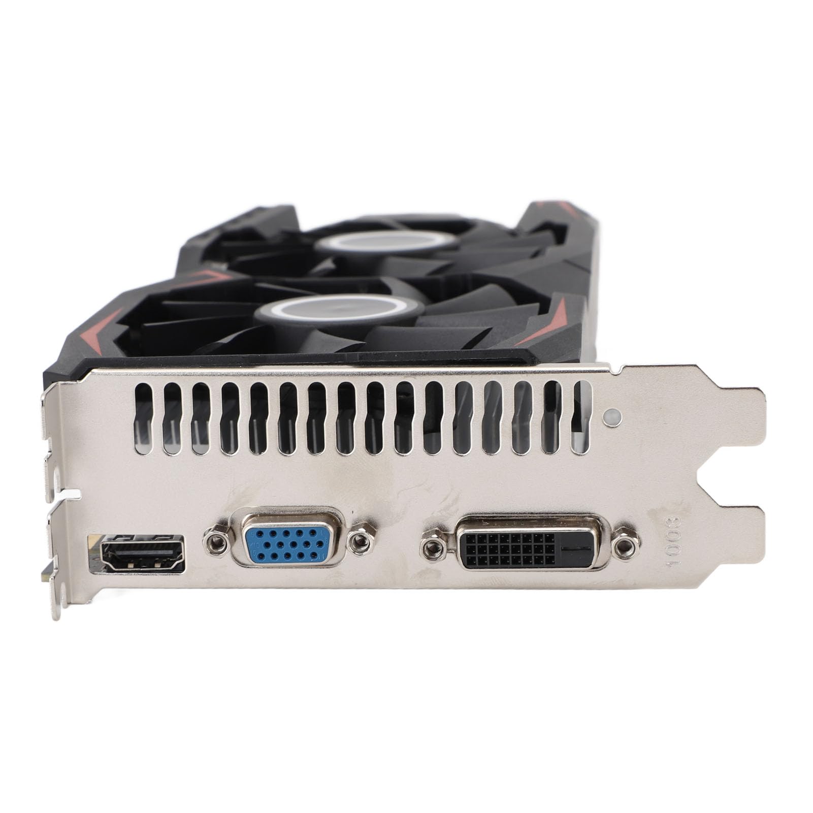 Karta Graficzna VGA Wyjście DVI 6 GB GDDR5 192-bitowa Karta Graficzna do Gier GPU Obsługuje 4K z Podwójnym Wentylatorem Chłodzącym na PC