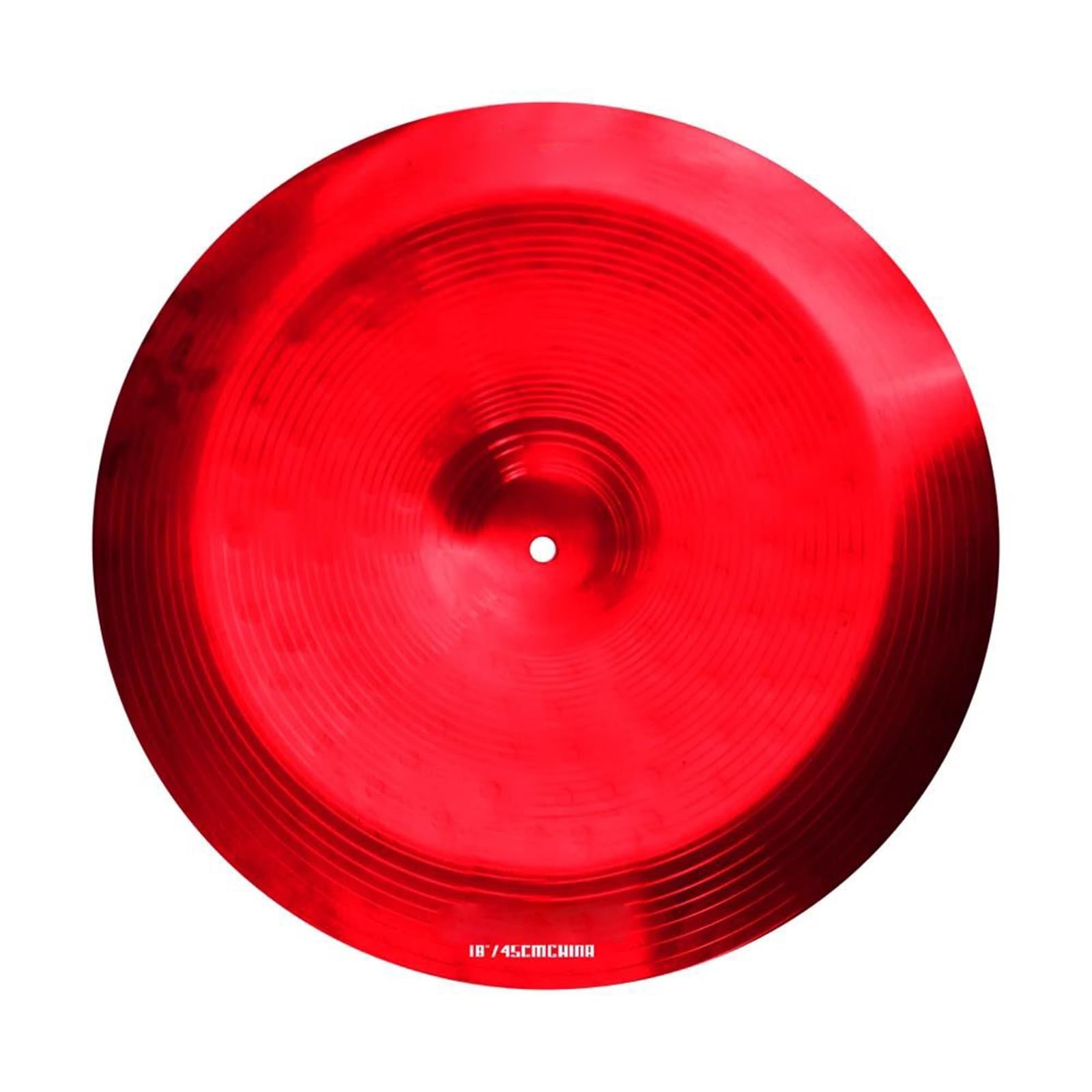 Talerz Zestaw Talerzy Do Bębna 7 Szt 14 Hi Hats 16 Crash/Stacker 20 Ride 10 Splash 18 Cali Profesjonalne Wykonanie(Red)