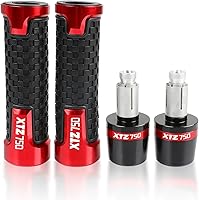 Vista 9 de Motorcycle Handlebar Grips For Y-AMAHA XTZ750 XTZ 750 1989-1996 Motorcycle Handlebar Grips Handle Bar Ends Hand Grip