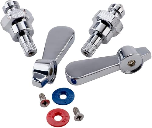 Miniatura 3 de Kit de reparación de grifos con asas y vástagos para grifos de montaje en pared