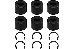 Rubber Roller Replacement for Cricut Maker, Keep Rubber from Moving Retaining Clip...