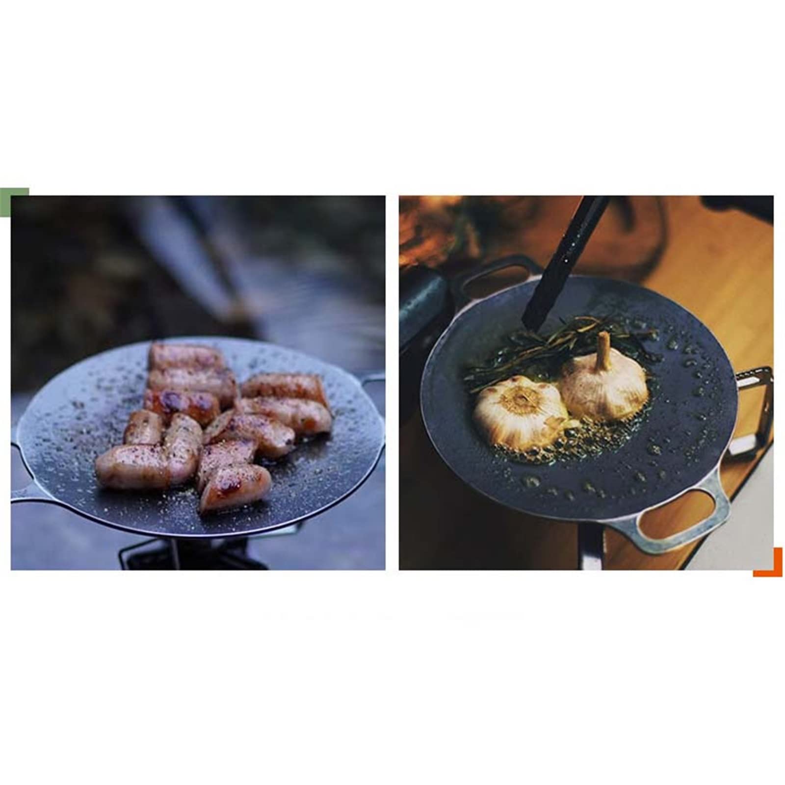 Amazon.co.jp: 鋳鉄製グリルプレート バーベキュープレート