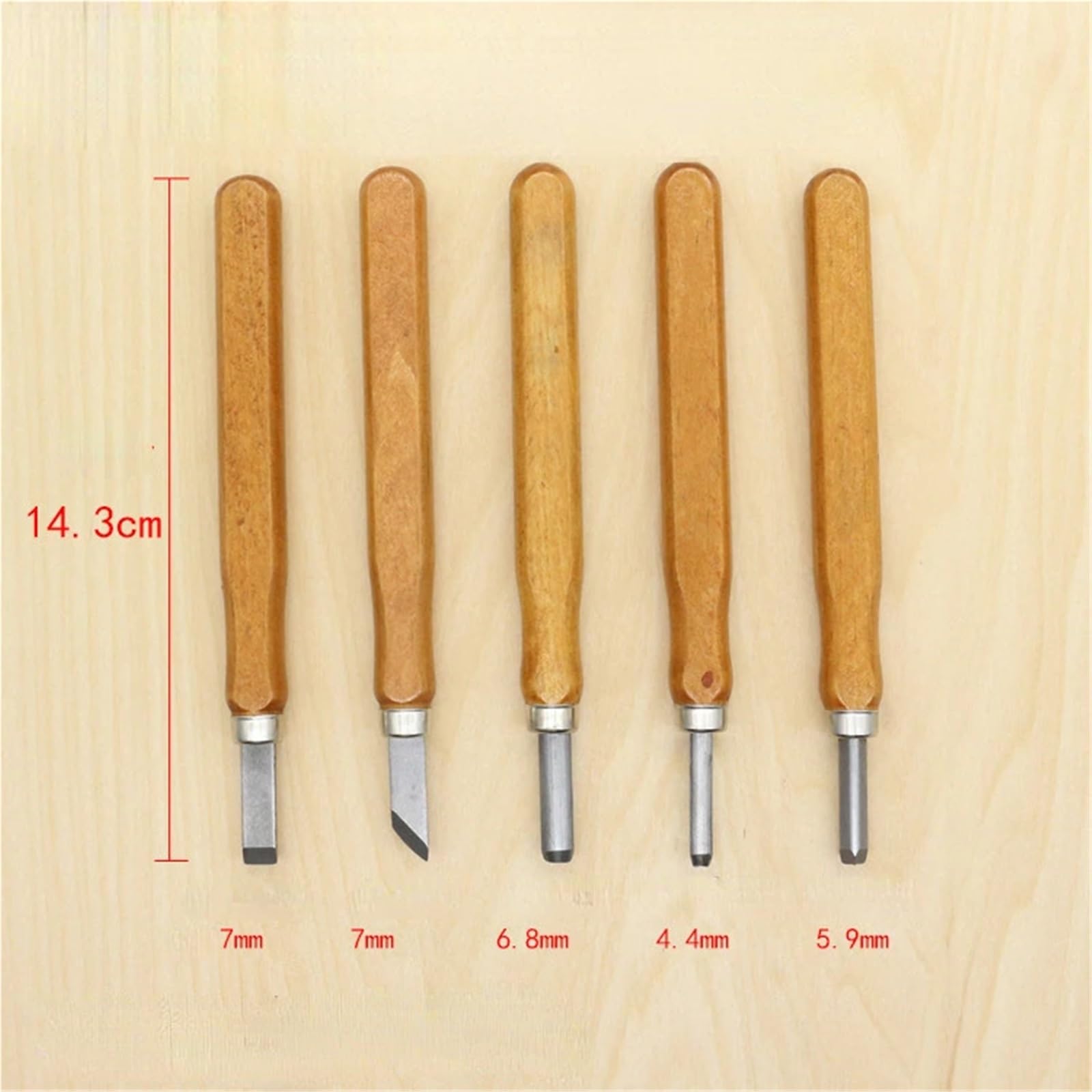 Kit per Intaglio del Legno 3-5 Pezzi Scalpelli per Intaglio del Legno Strumenti Intaglio del Legno per Fai da Te Incisione per Lavorazione del Legno Coltello per Intaglio dell'uliv