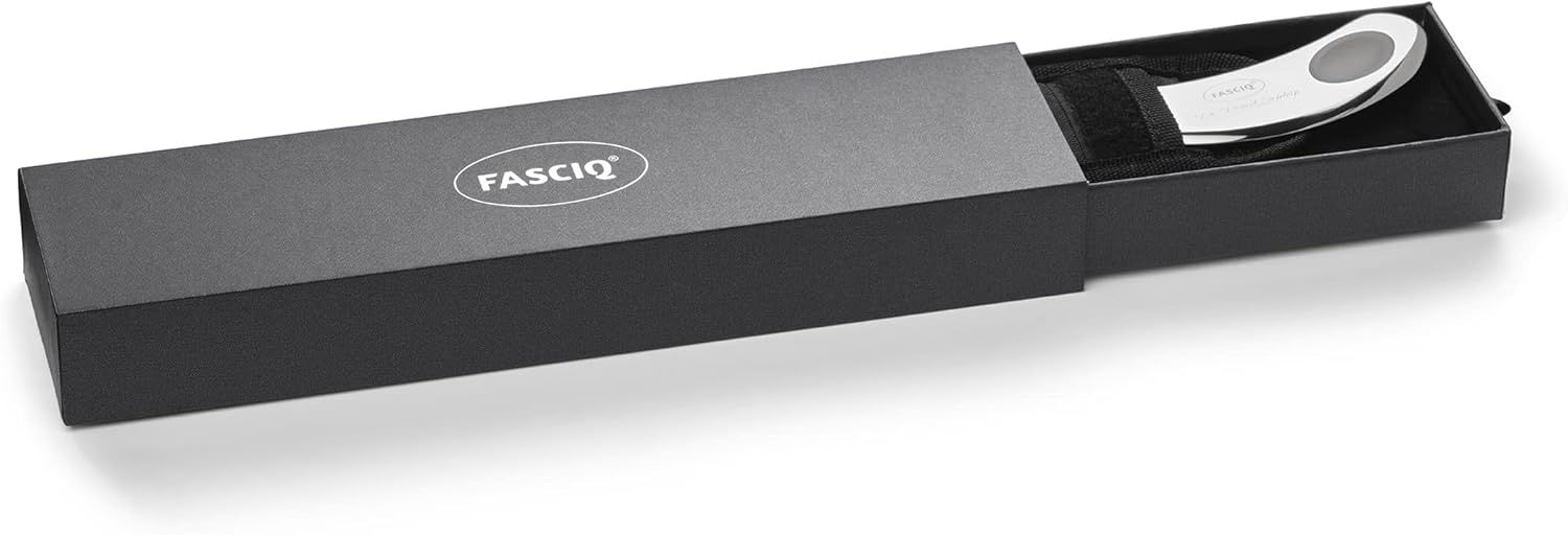 FASCIQ | IASTM Tool Wave | Patented Design | Instrument Assisted Soft Tissue Release & Mobilization | Surgical Stainless Steel | Required for Myofascial, Soft, Scar & Deep Tissue Massages & Scraping