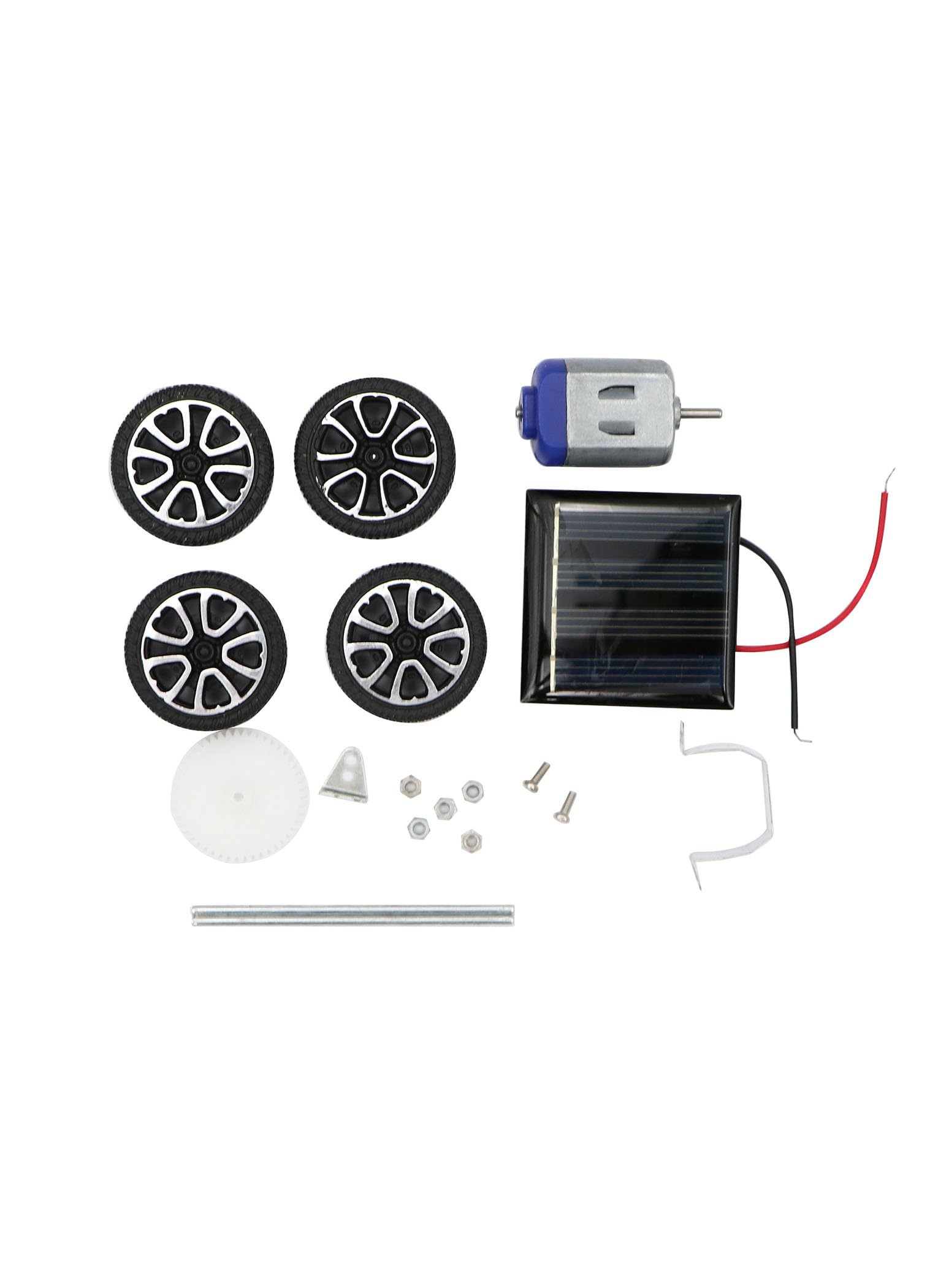 DIY Solar Car Kit, Kid Educational Toys Stem Assemble Educational Experiment Solar Car Toy