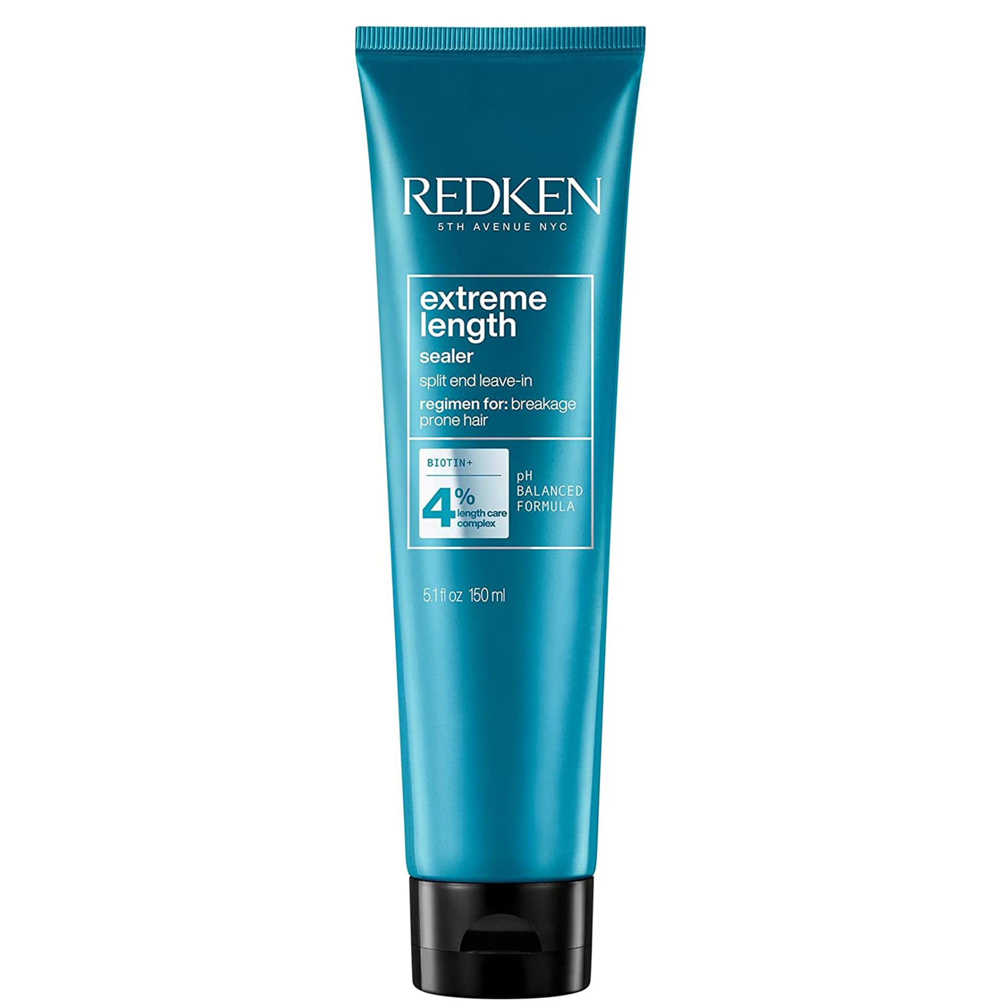 REDKEN Sealer, Biotin & Almond Oil, Decreases Breakage & Split Ends, Extreme Length, 150 ml