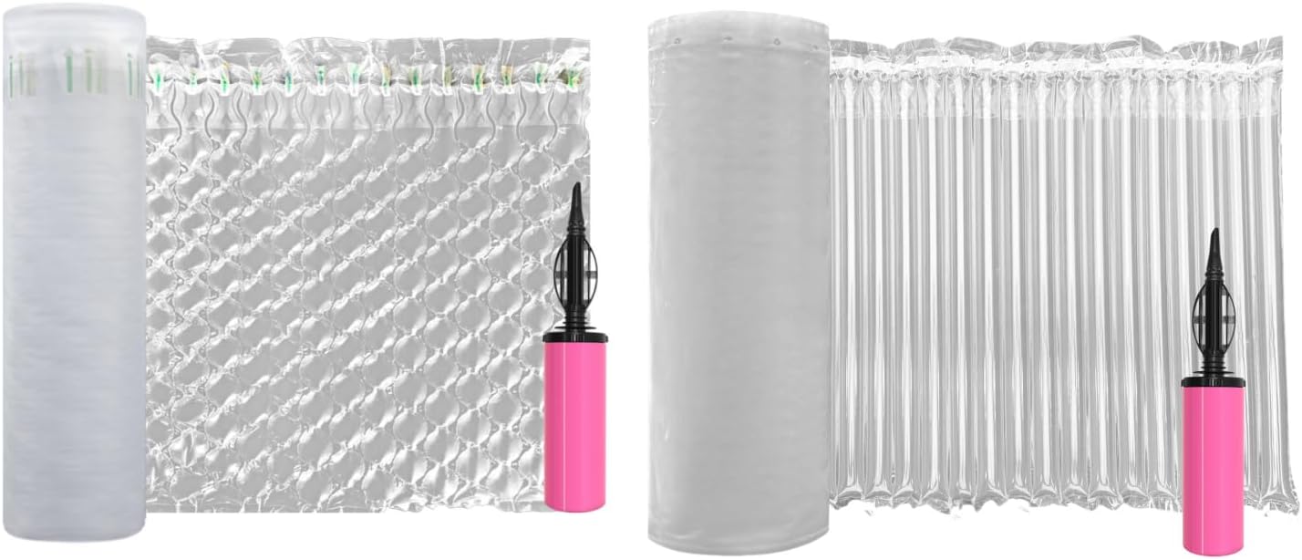 Air Bubbles Packing Supplies for Fragile Items Recyclable Packaging Material 12"x82' Bubble Cushioning Wrap Roll for Packing 12"x164