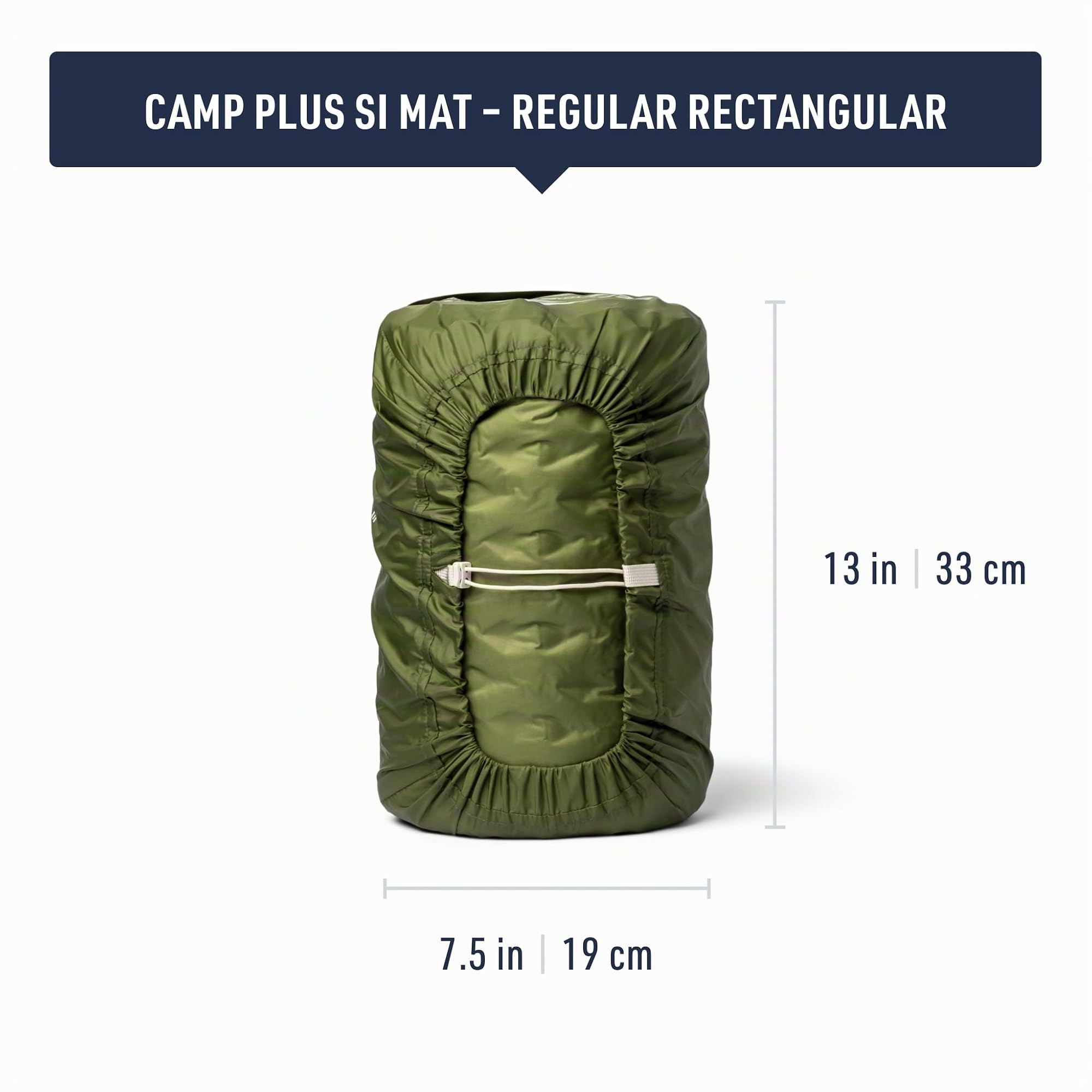 Sea to Summit Camp Plus Tapis de couchage autogonflant en mousse pour camping Rectangulaire Standard 182,9 x 64 x 6,6 cm