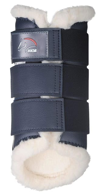 HKM Comfort Polainas/Gorras para Pies Blau XL