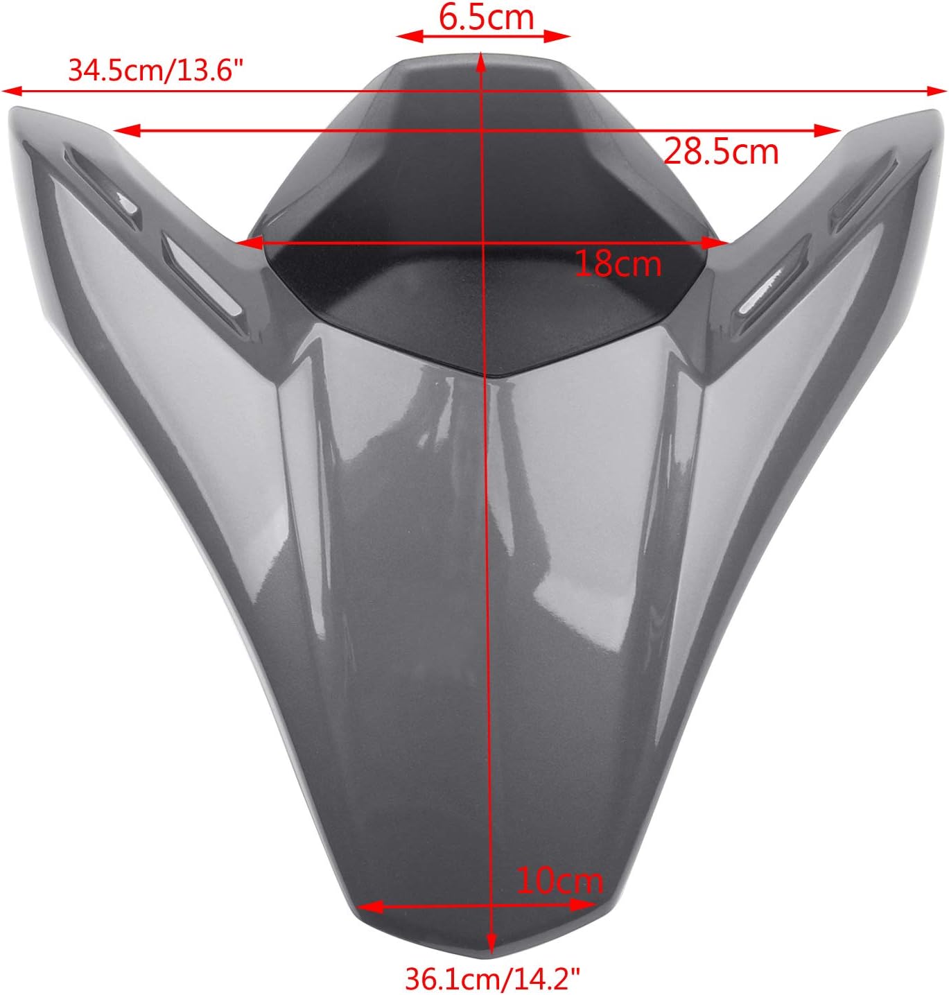 Areyourshop ABS Rear Seat Fairing Cover Cowl Fits for Kawasaki Z900 Z 2017-2023 Carbon