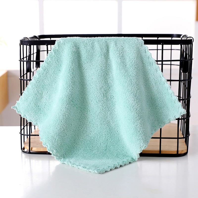 Outlay Home Face Towel/Handkerchief/Rumal Microfiber Small Size -Pack of 12 Pieces - Soft and Super Absorbent Face Towels for Women's, Kids and Newborn Babies - 25x25 CM - 12... - Image 3