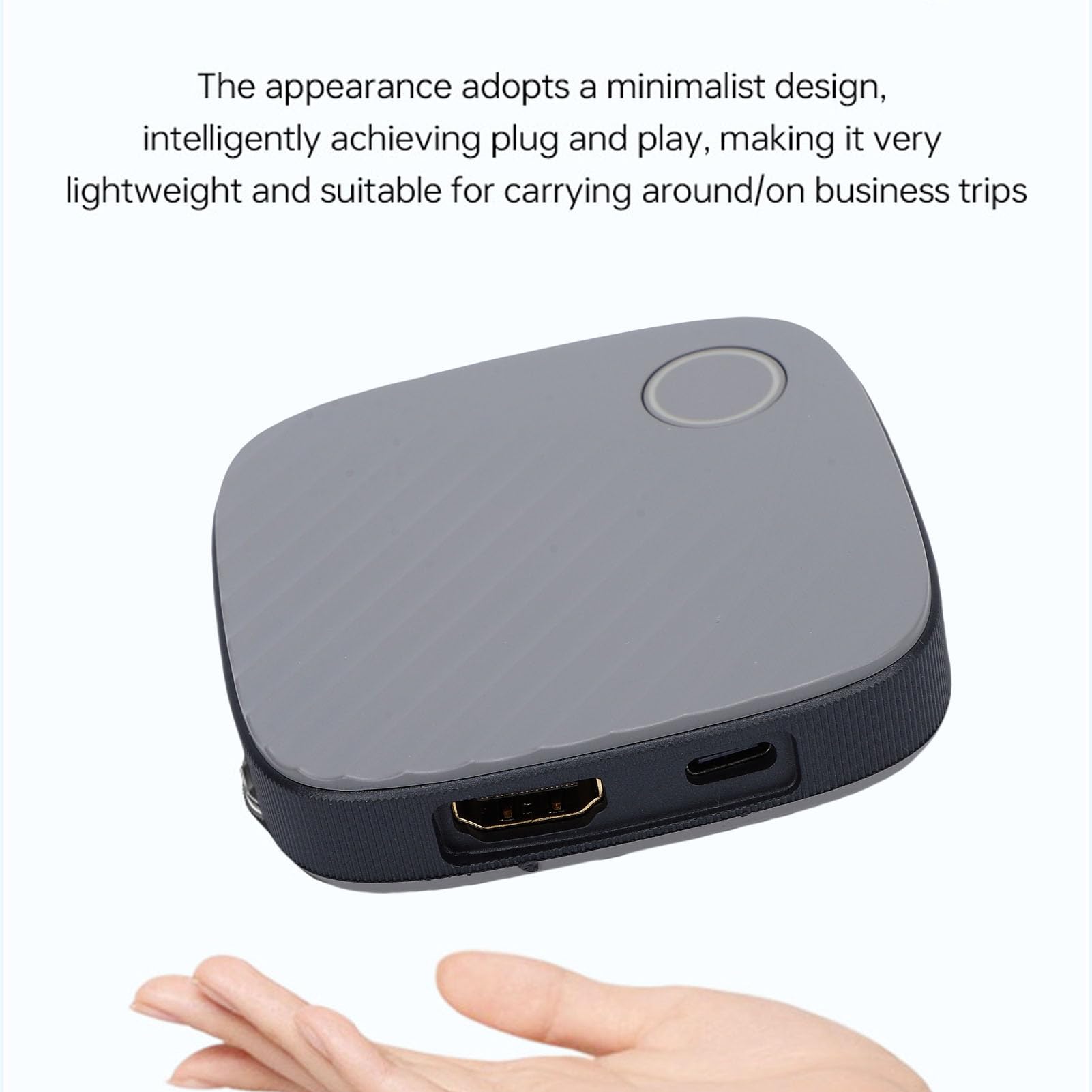 Annadue Adaptateur de Dongle D'affichage HDMI sans Fil 4K 1080P, Extension sans Fil HDMI Vidéo/Audio en Streaming WiFi de Smartphone vers HDTV/Moniteur/projecteur