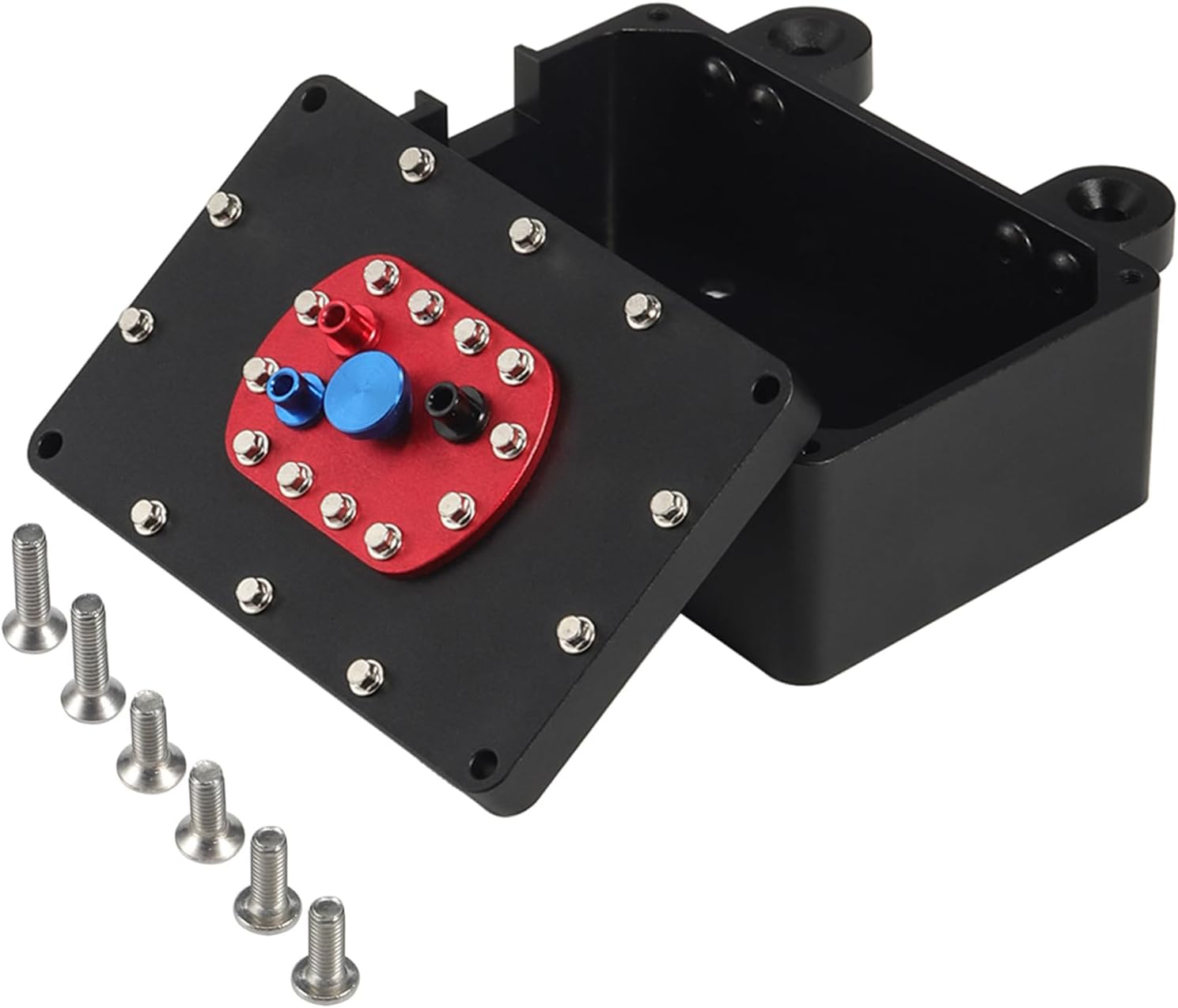 CNC Métal Boîte Récepteur Pile à Combustible Pour 1/10 RC Crawler SCX10 TRX4 PR10
