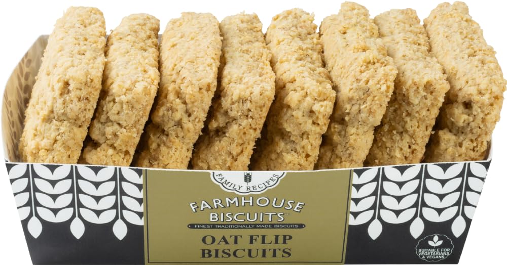 Farmhouse Biscuits Oat Flips 200g (8 pack)