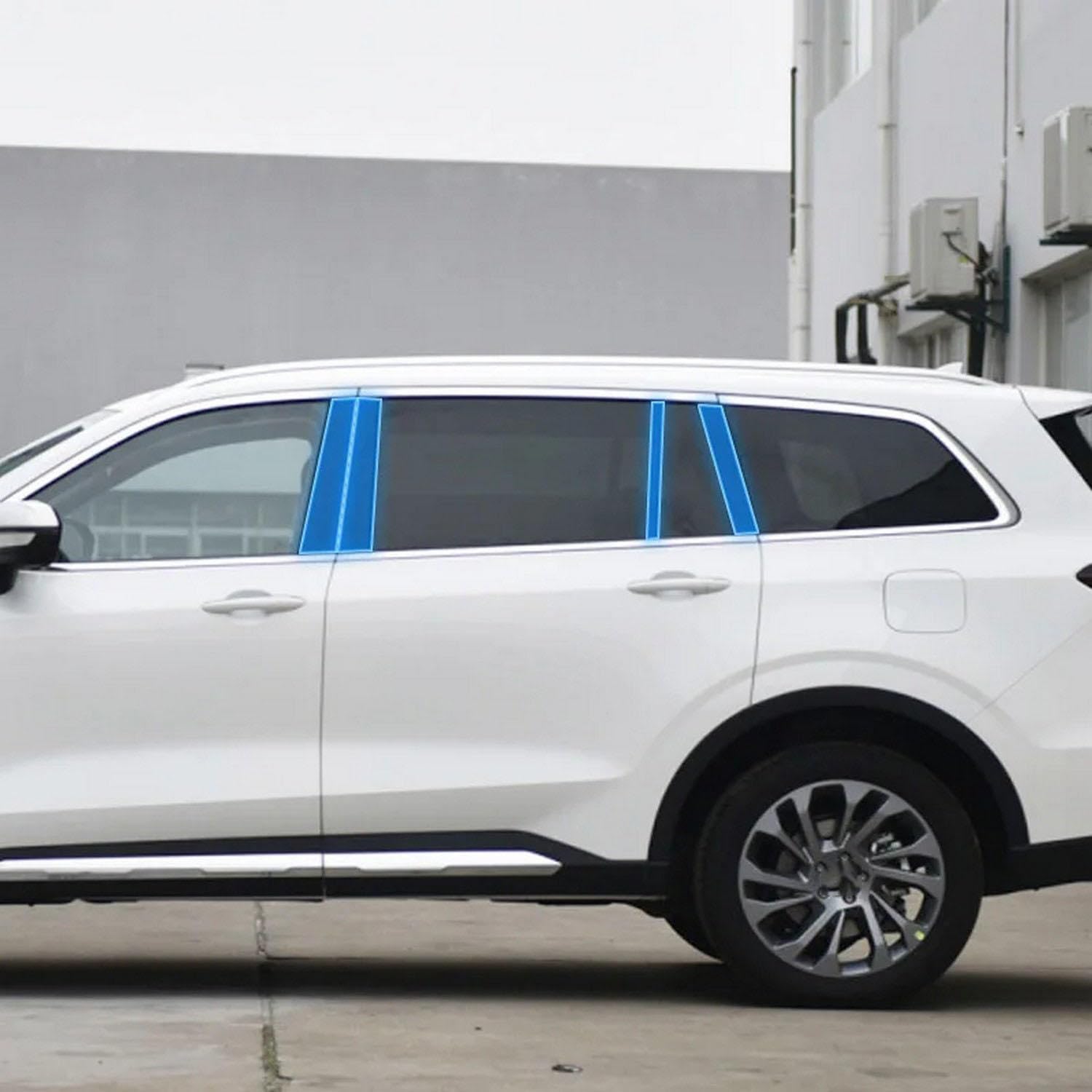 Film TPU pilier de fenêtre Ford Equator idéal pour trajets du quotidien