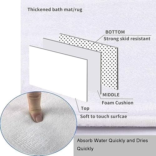 Miniatura 4 de Juego de 4 cortinas de ducha negras con cubos 3D, modernos juegos de baño con cortina de ducha y alfombras, cortina de ducha azul con 12 ganchos