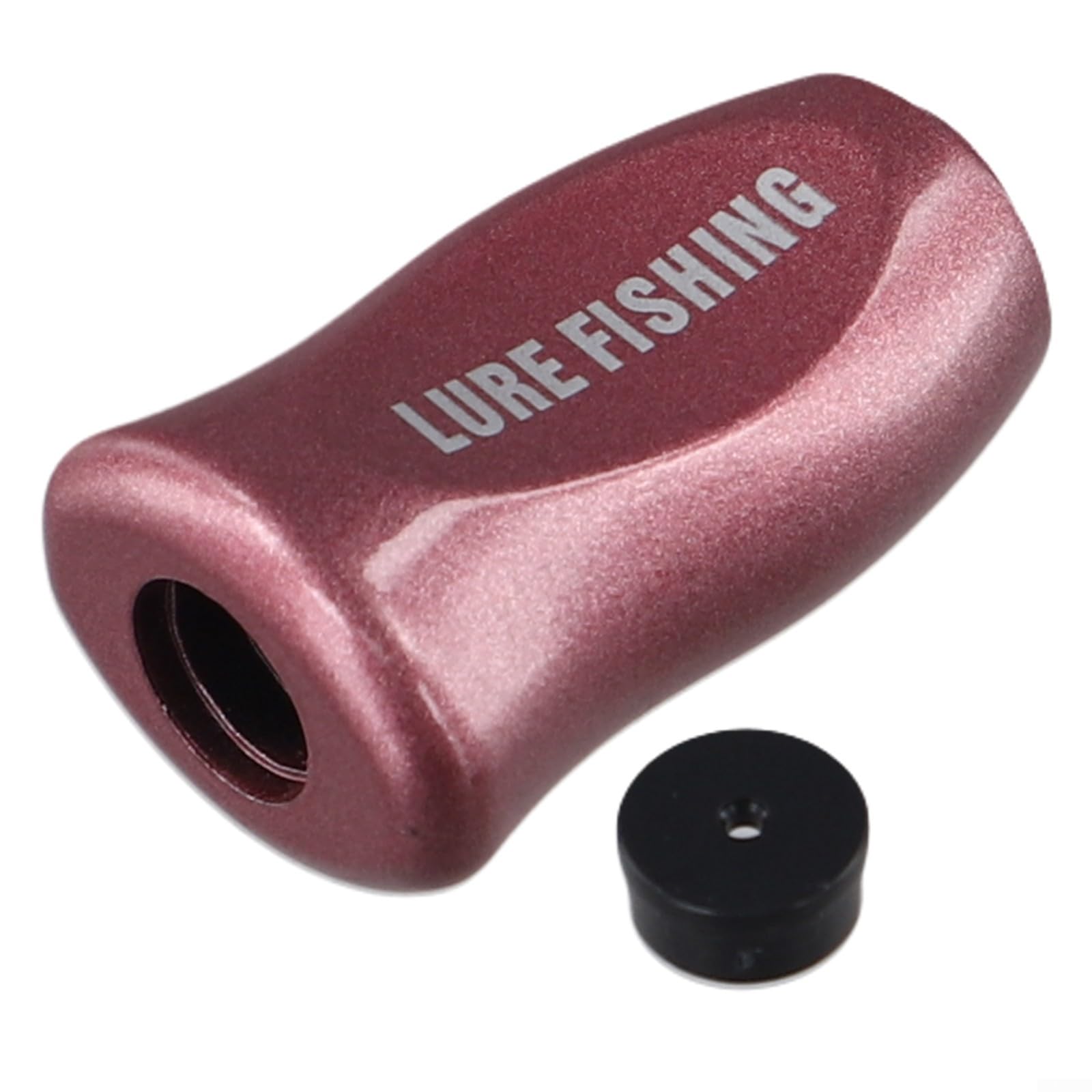 Manico In Carbonio Per Canne Da Pesca 130mm – Fori 7x4 / 8x5 Mm – Impugnatura TPE – Universale