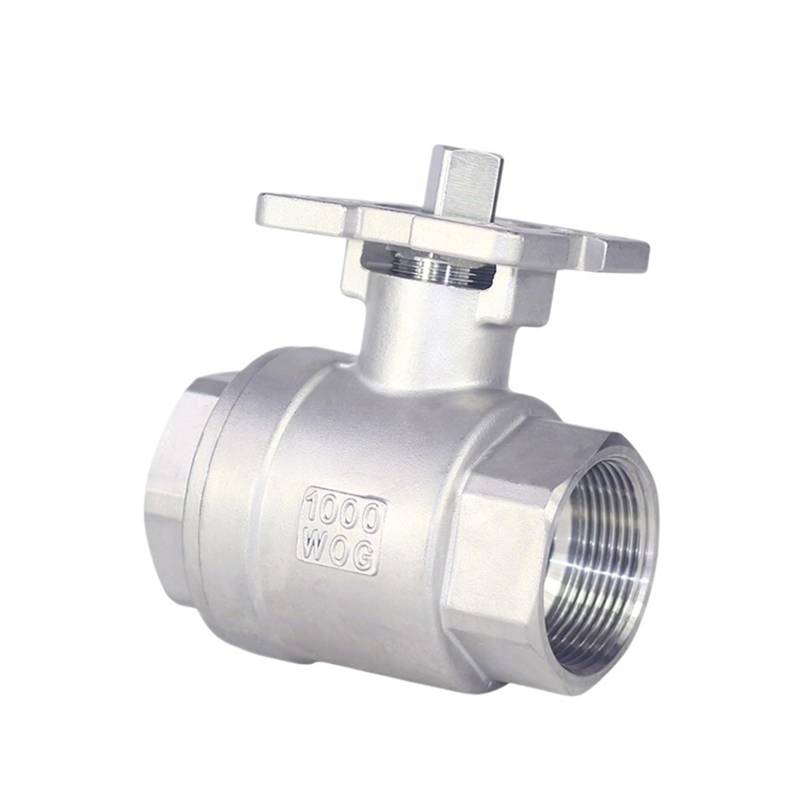 Robinet à boisseau sphérique femelle 1/2 pouce inox Q11F vanne plateforme haute