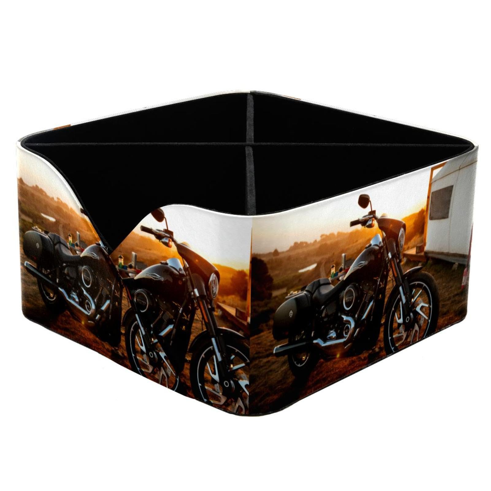 Fournitures de bureau : organiseur de bureau moto et pot de rangement pratique