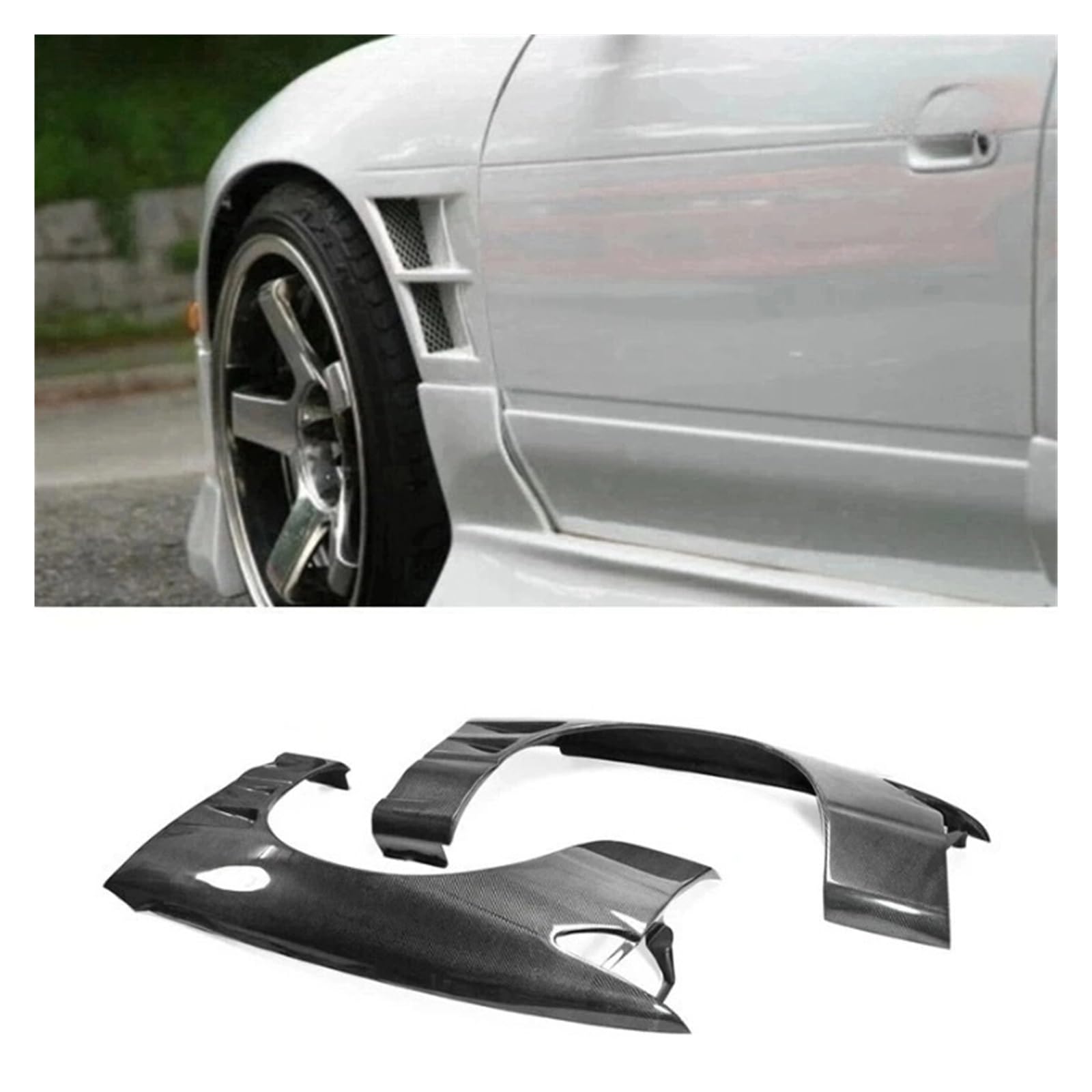 180sx 純正フェンダー 左右 シルビア 180SX フロント フェンダー