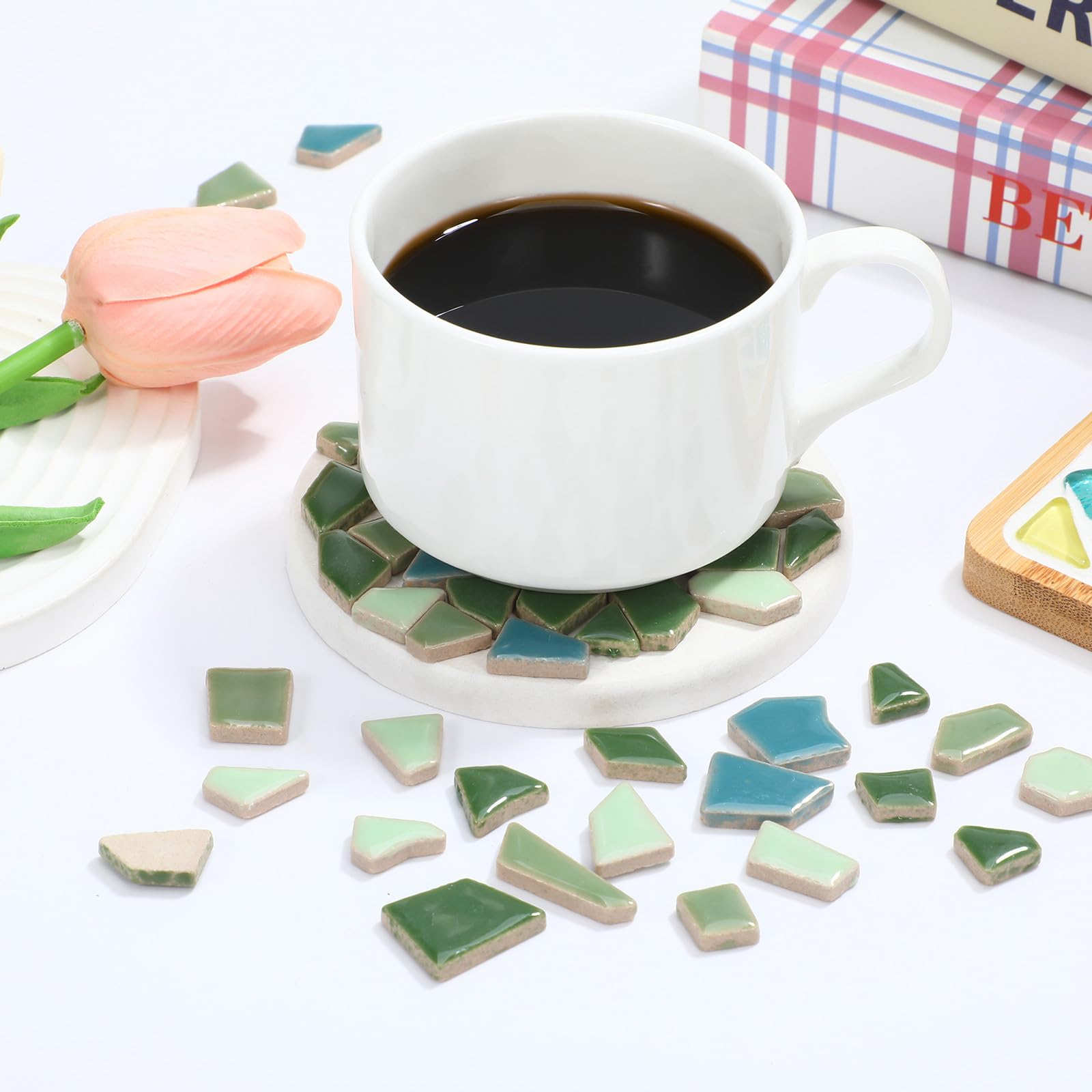 Piastrelle di Mosaico in Ceramica Irregolari, 200g per Lavori