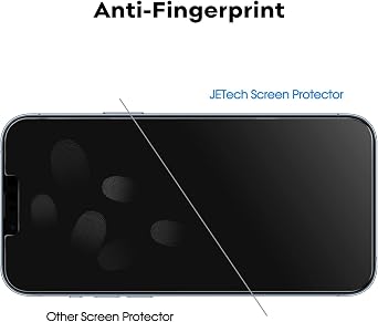JETech Privacy Screen Protector for iPhone 13 Pro Max 2+2