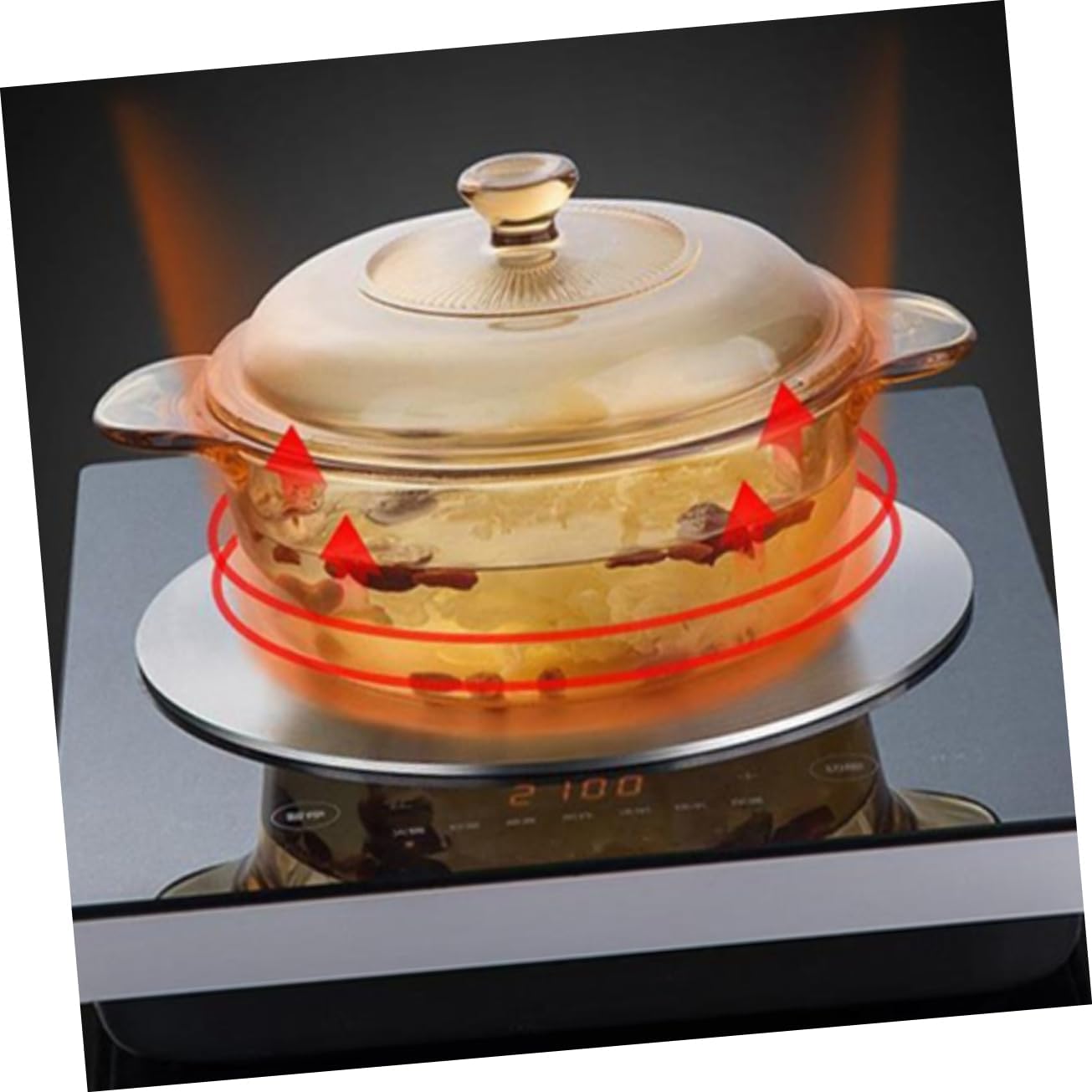 Induction Hob Converter Plate Heat Conduction for Electric Stove Gas Cooktop