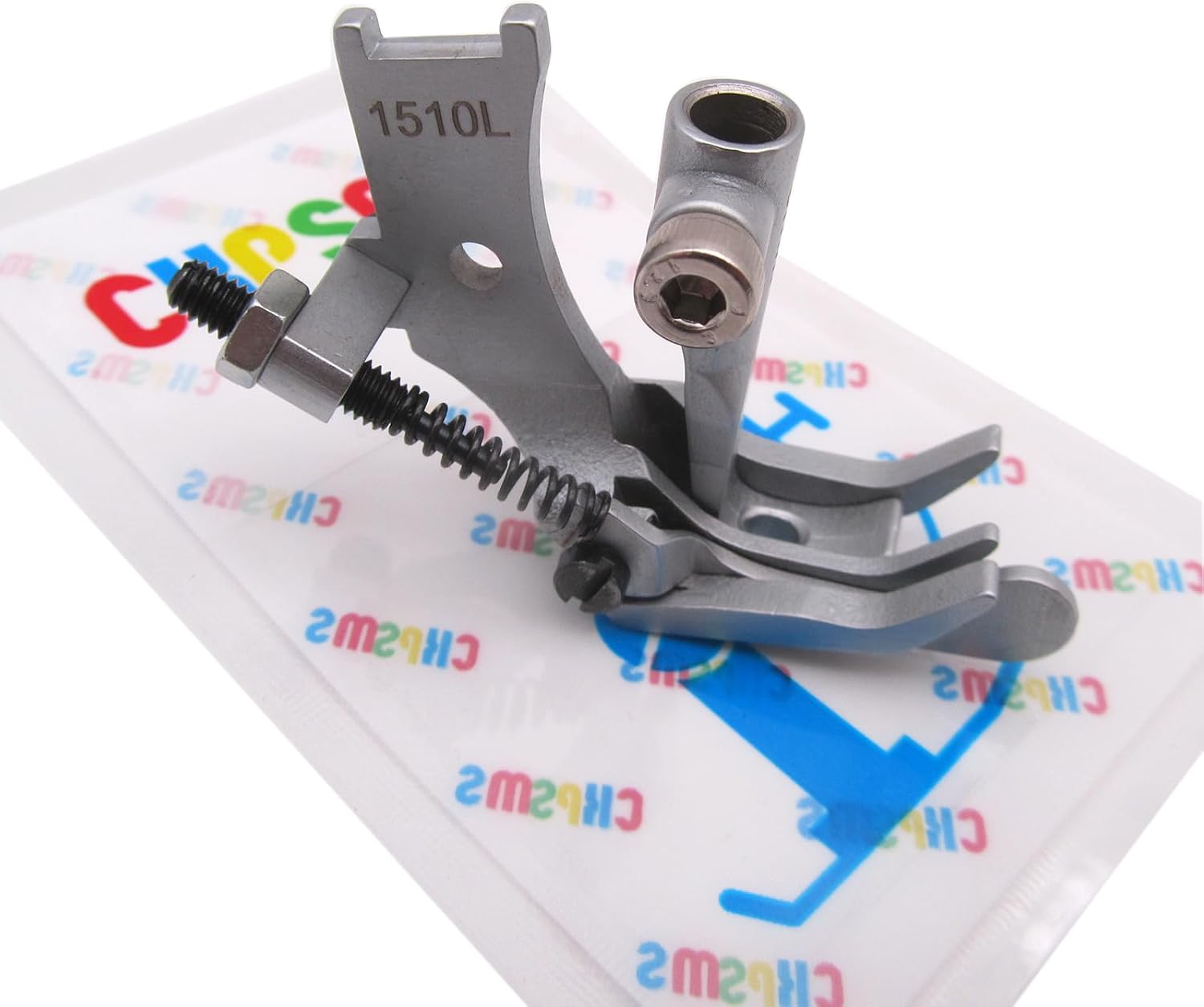 CKPSMS Brand -1SET Left and Right Side Edge Guide Presser Foot #GCGL1510+GCGR1510 Compatible with/Replacement for JUKI Brand DNU-1541S LS-341 LU-562 LU-563 LU-1508 LU-1510 LU-1560 (3MM)