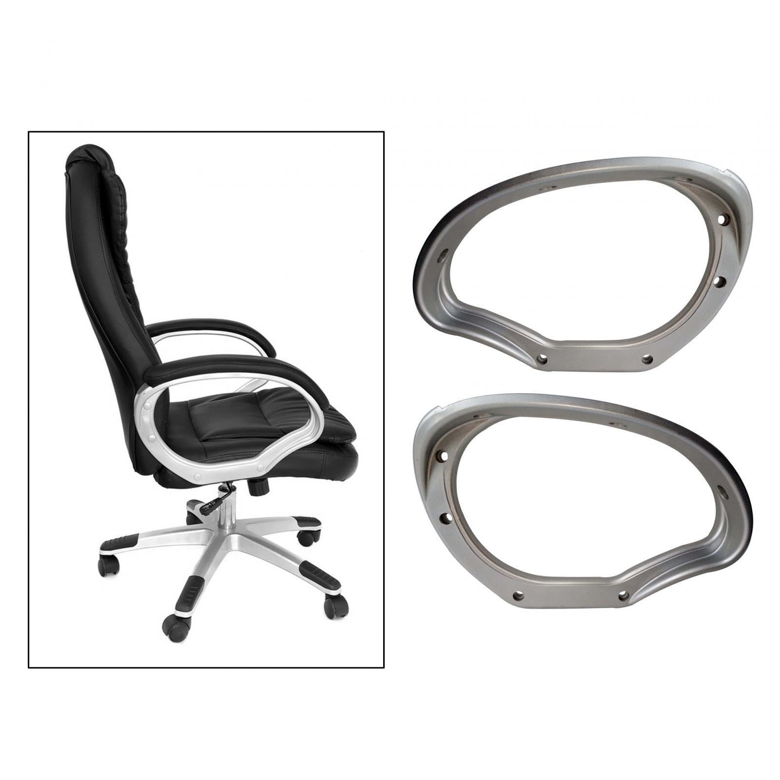 Soporte de Repuesto para reposabrazos de Silla, reposabrazos, Accesorios para sillas Oficina, Almohadillas elevables, Cojines, Piezas para sillas fáciles Instalar, Soporte Repuesto elevable