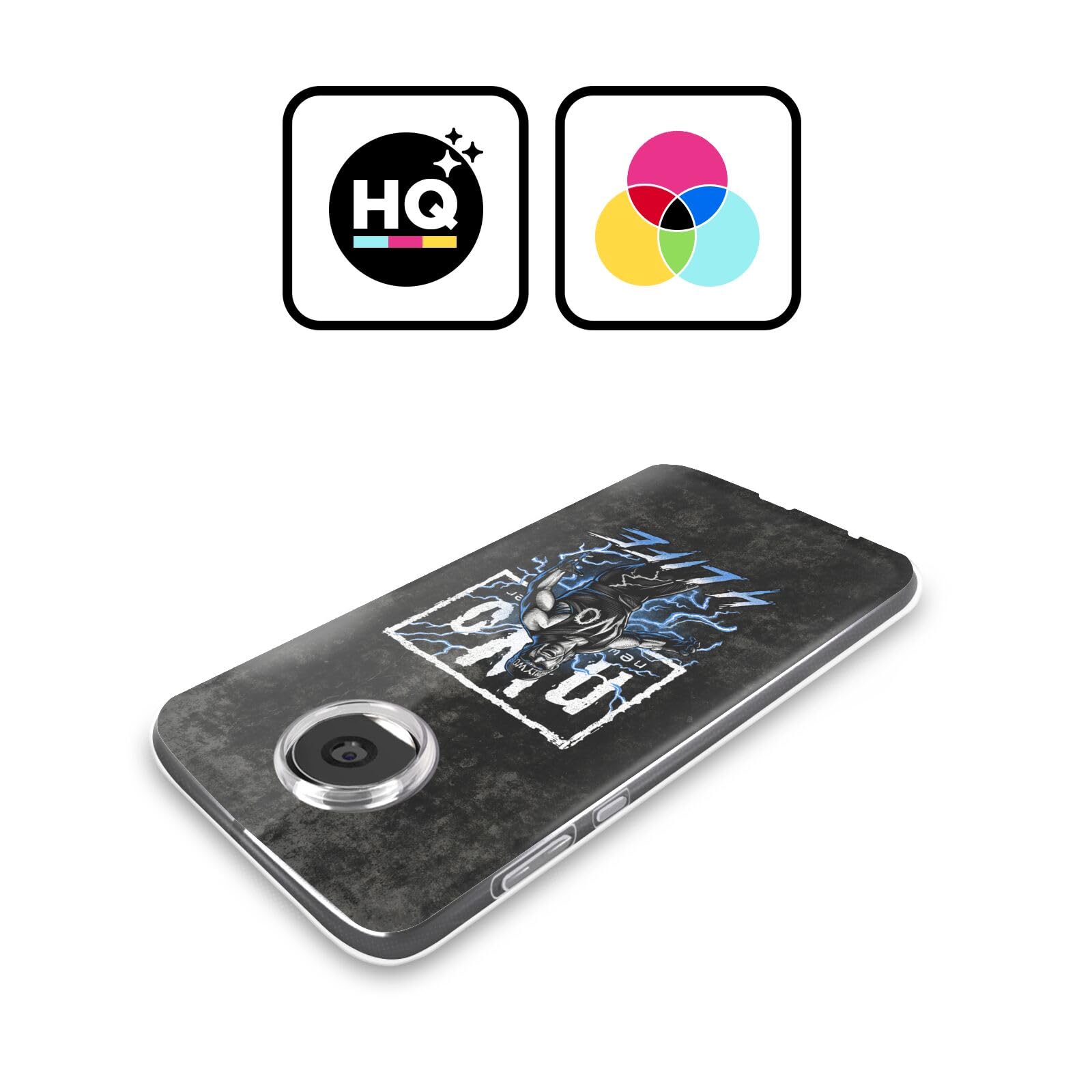 Head Case Designs Officially Licensed WWE 4 Life NWO Soft Gel Case Compatible with Motorola Moto G52