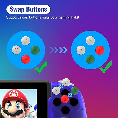 Miniatura 3 de Retroflag - Controlador de mano con interruptor sin deriva Controlador Pro de almohadilla dividida con palanca de mando de efecto pasillo, Joypad de