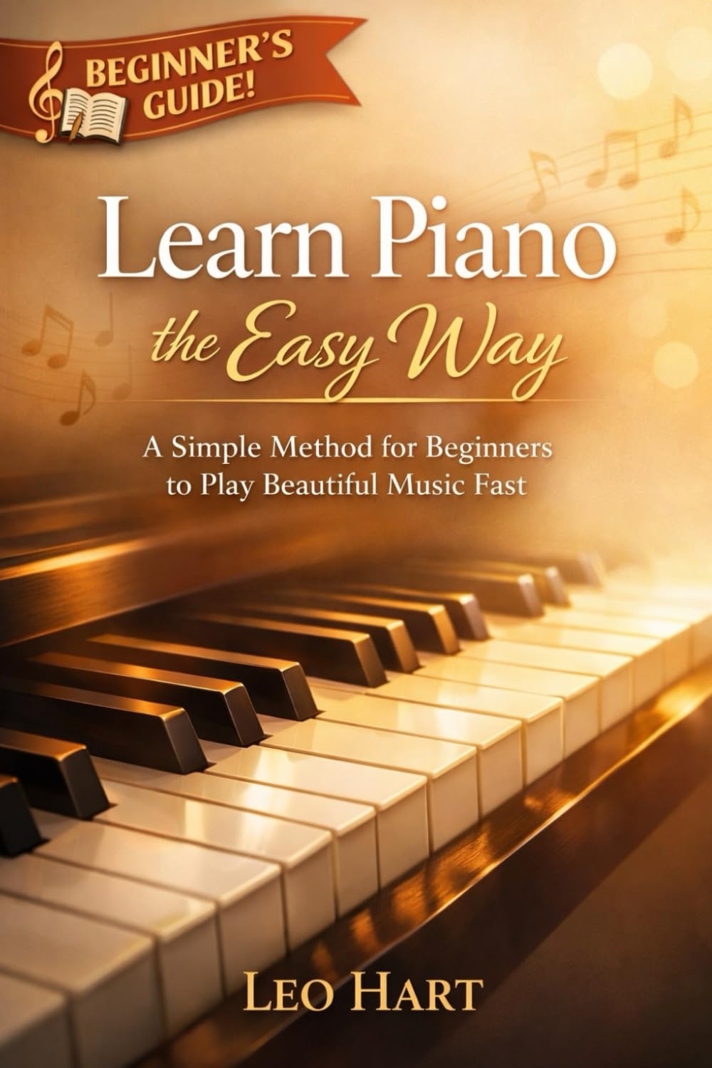 Learn Piano the Easy Way: A Simple Method for Beginners to Play Beautiful Music Fast