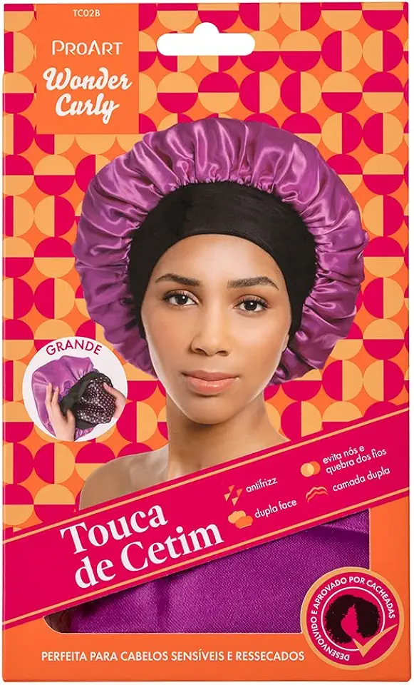 Proart Touca De Cetim Dupla Camada Gg - Proart