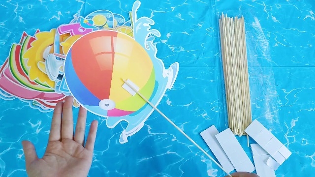 15-Piece Summer Pool Party Centerpiece Sticks - Table Toppers For Beach, Birthday, Baby Shower Decor - View #6