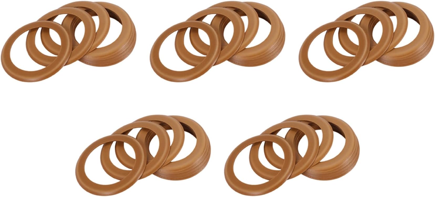 50Pcs 1100W Dental Compressor Use Pistons Polyimide Rubber Ring Oil Free Air Compressor Rings