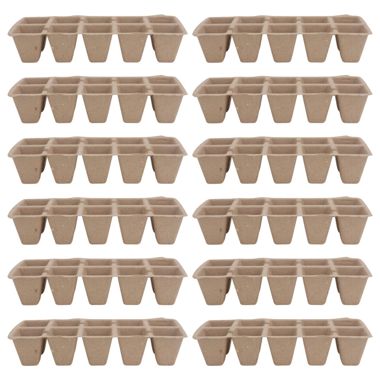 Macetas de vivero biodegradables HEMOTON para flores de jardín