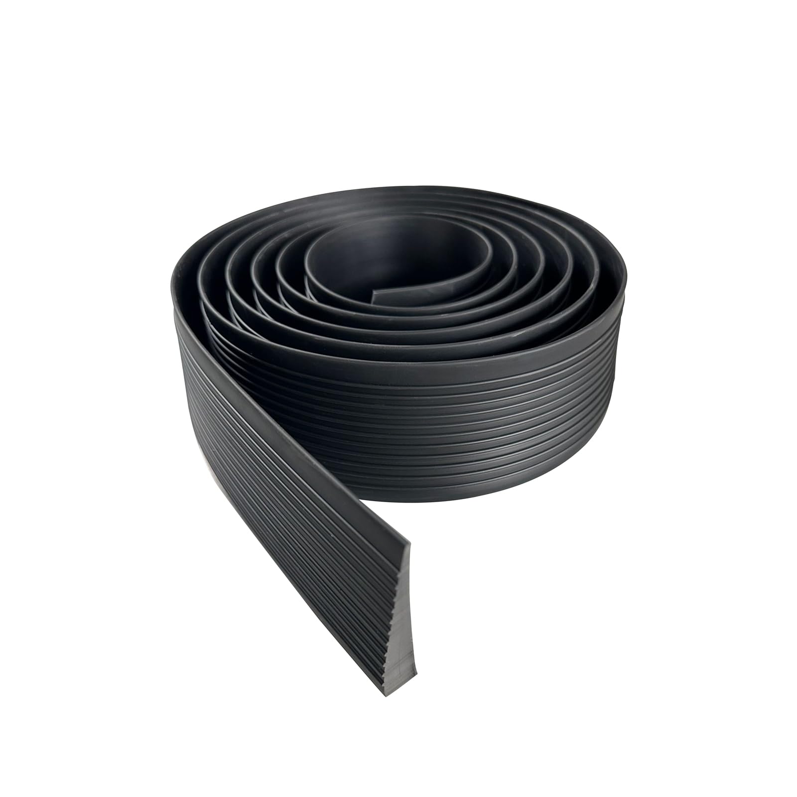 6.6 Ft x 2 Inch Threshold Ramps for Doorways, Self-Adhesive Rubber Ramp for Door Threshold Rubber Door Threshold Ramp for Wheelchair Stroller Scooter Doorways Reducer Ramp