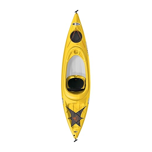 Pelican - Maxim 100X Recreational Kayak - Sit-in - Lightweight one Person Kayak - 10ft