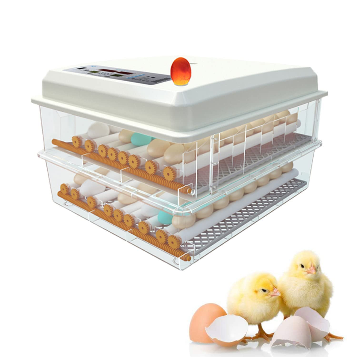 Incubateur automatique d'oeufs avec controle d'humidite numerique