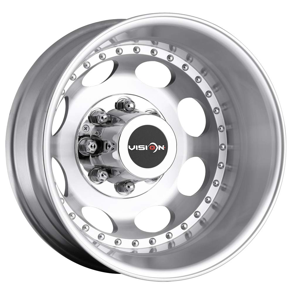 イヤモニ ウォンピル Amazon.com: Vision 181 Hauler Dually Rear 19.5x6.75 8x210 Machined