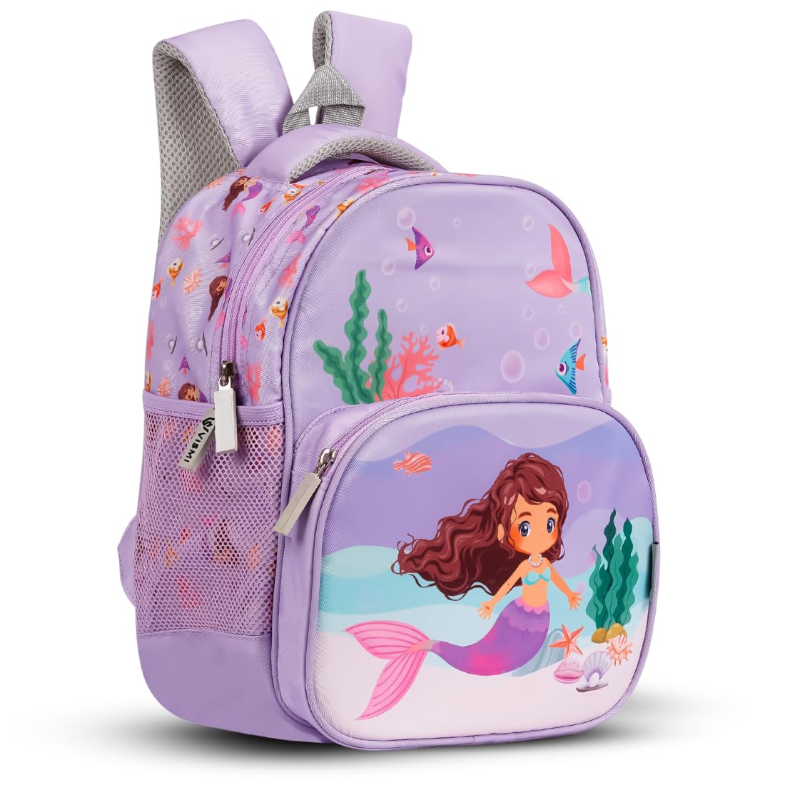 VISMIINTREND Baby School Bag for Kids Boys/Girls, Small, Cute Preschool Backpack Bags for 2-5 year old, Casual, Picnic, Travel, 13″, 15 L, Birthday Gift for Kids, Customized, Water Resistant