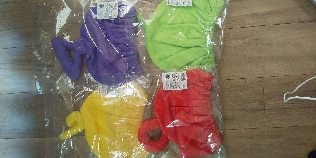 テレタビーズ 吸水ヘアキャップ フルコンプ