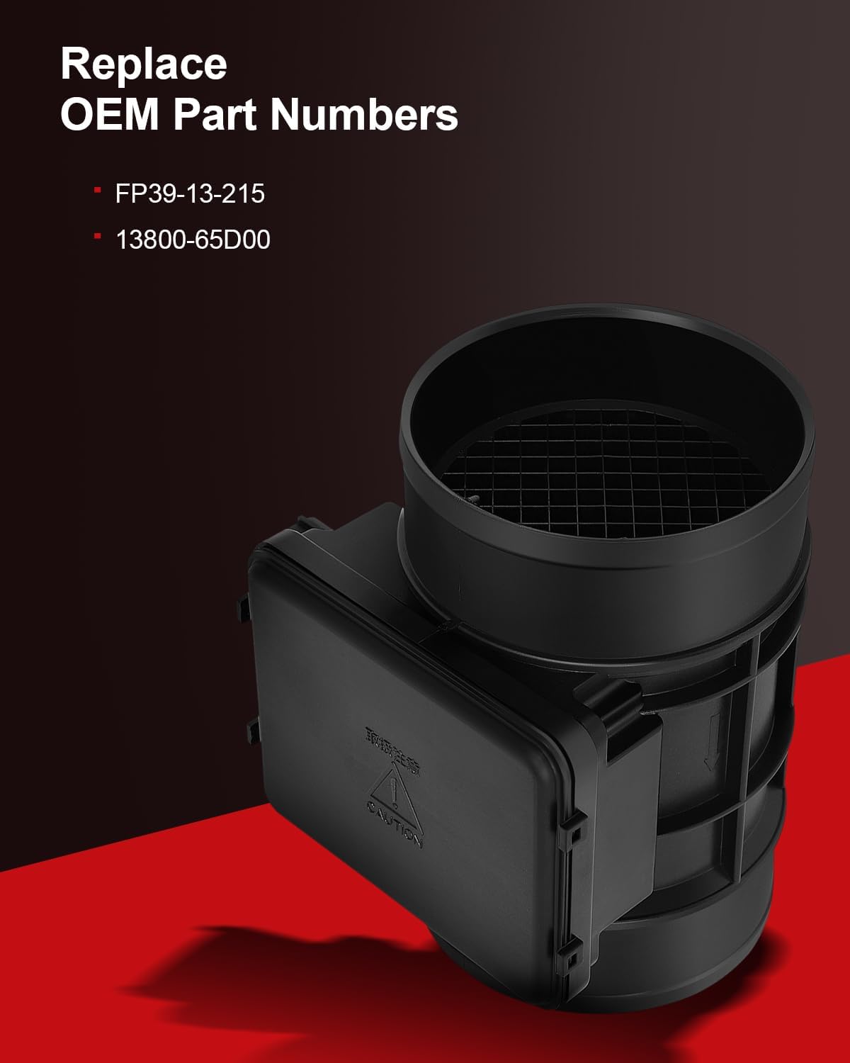 Mass Air Flow Sensor Meter FP3913215 Compatible for 1999-2001 Vitara 1.6L 1999-2000 Protege 1.8L Mass Air Flow MAF Sensor 13800-65D00